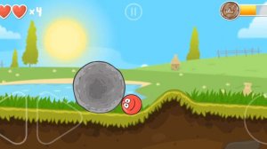 red ball - игра - красный мячик