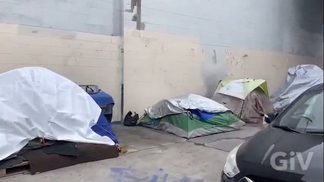 Город - помойка, Лос - Анджелес 24 апреля 2021.        Garbage City, Los Angeles