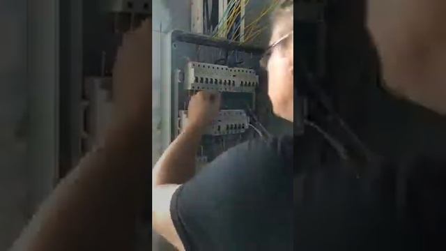 Сборка электрощита Tekfor 54 модуля.