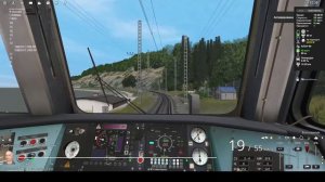 Trainz 19 Лазаревская-Туапсе ЭД4М 0361