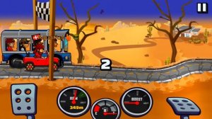 Hill Climb Racing 2.Гонки с прыжками по холмам.Первый босс МЭКИ.