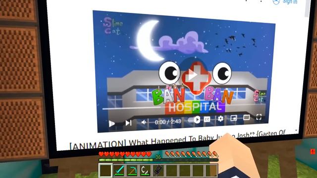 КАК РОДИЛСЯ РЕБЕНОК ДЖАМБО ДЖОШ В МАЙНКРАФТ 100% ТРОЛЛИНГ МУЛЬТИК GARTEN OF BANBAN ХАРДИ смотреть онлайн