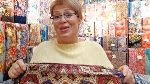 По вашим просьбам. Павловопосадские платки в Минске.