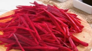 Салат Французский с жареной картошкой