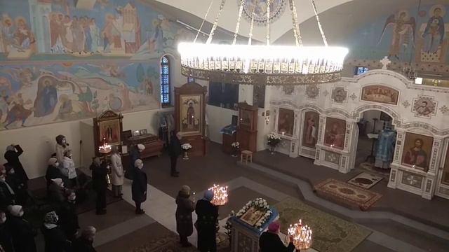 4.12.2021 Престольный праздник Служение митрополита Иннокентия Трисвятое смотреть онлайн