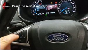 Ford Galaxy 2.0 Diesel (2015) - Service Light Indicator Reset
