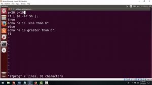 Conditional Statements in Unix with Examples (Tutorial #8 Part A)