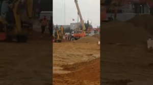 Протяжка кабельной линии лебедкой в блочной канализации