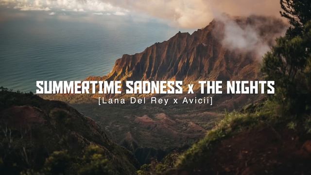 Summertime Sadness x The Nights Lana Del Rey Avicii Replica Mashup