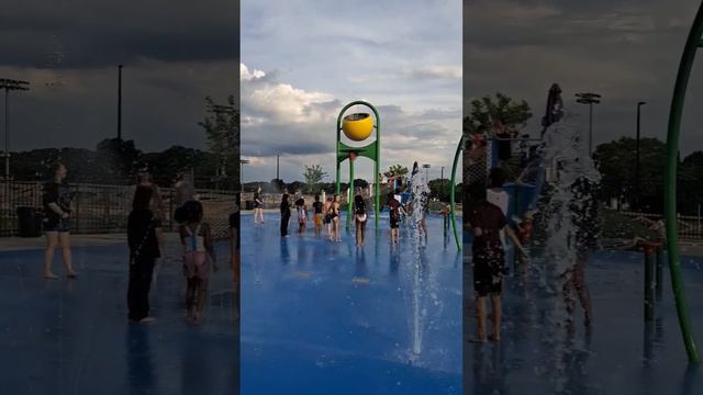 Big Splash at the Splash  Pad