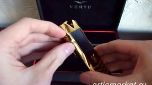 Artiamarket.ru - видеообзор копии vertu Signature Boucheron