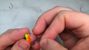 Лучшая зимняя оснастка. Как привязать отводной поводок с крючком на зимней оснастки. Секреты рыбако