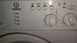 Indesit WISL 92 - idle wash 60 degrees