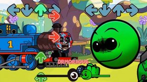 FNF VS MY ALL CURSED THOMAS and TANKS COMPILATION - Friday Night Funkin' covers