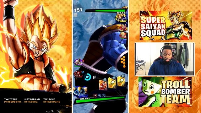 THE RETURN OF THE GINYU FORCE TEAM?! Dragon Ball DB Legends смотреть онлайн