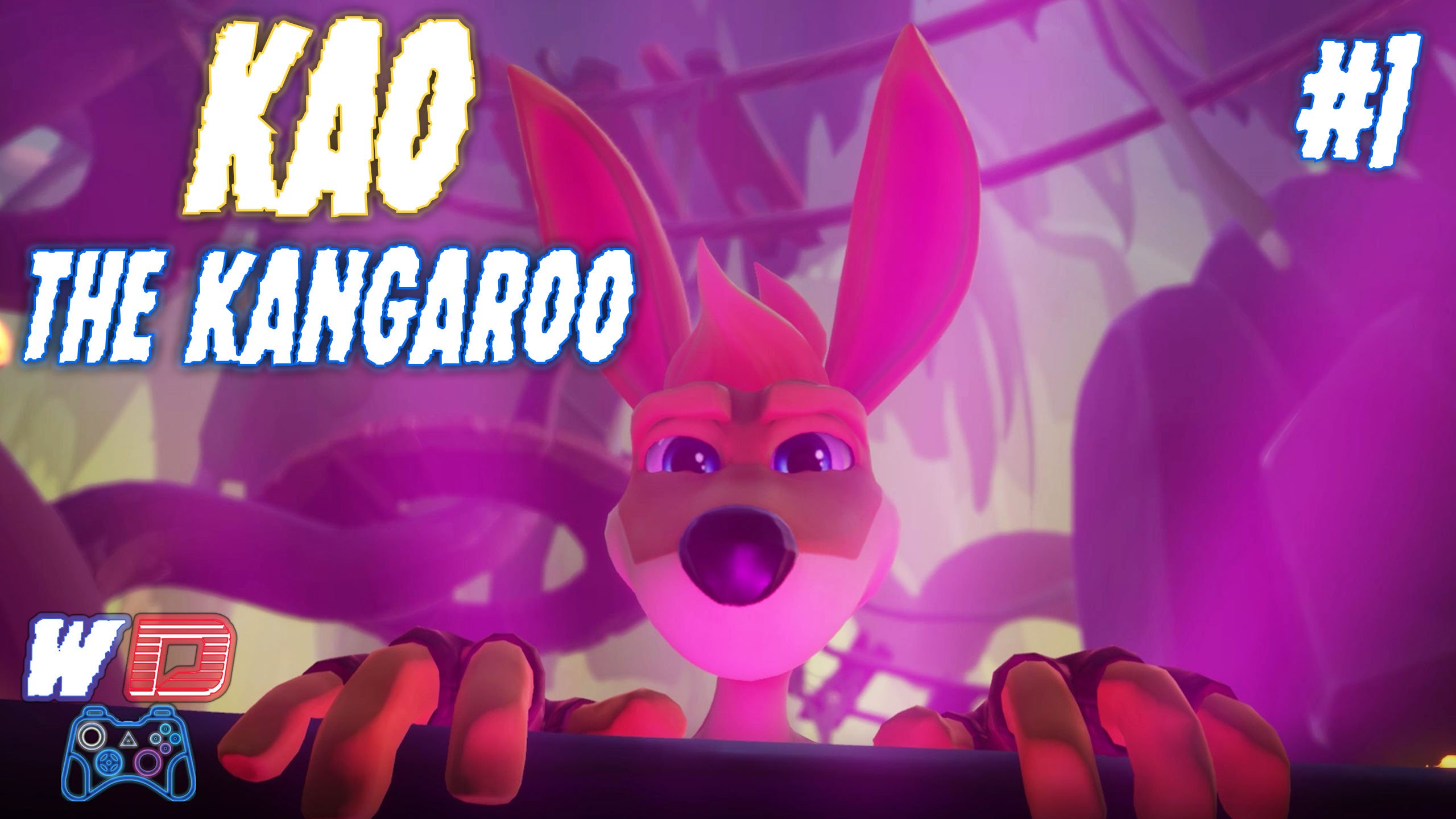 Kao the Kangaroo (2022). Прохождение #1. Обновлённый Као