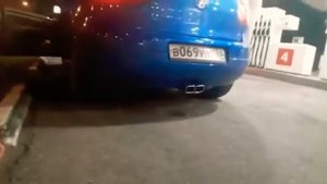 Прямоток глушитель FOX выхлопная система WV Golf