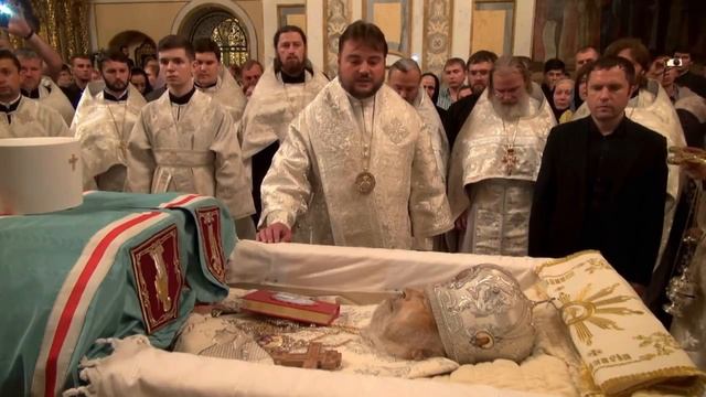 Слово митрополита Олександра перед тілом спочилого Блаженнішого Митрополита Володимира_Копия смотреть онлайн