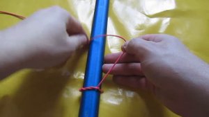 Морские узлы по Скрягину №65  Удавка с полуштыками  #ЗатягивающиесяУзлы