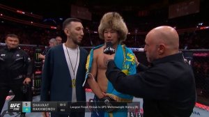 UFC 296: Шавкат Рахмонов - Слова после боя