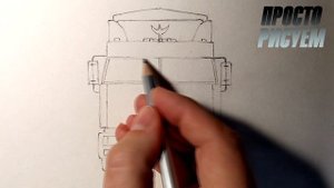 Как нарисовать КАМАЗ из сериала ДАЛЬНОБОЙЩИКИ | Full HD|  #drawings