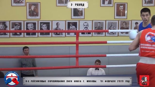 8-е рейтинговые бои Лига бокса г. Москвы – 1.02.20 г. до 64 кг. смотреть онлайн