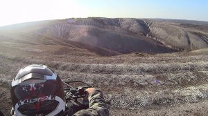 Валуйки. Меловые горы в Знаменке / ATV Chalk mountain