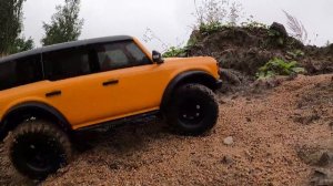 FORD BRONCO 2021 ... Тест на бездорожье Traxxas TRX-4 4x4. История создания машины.
