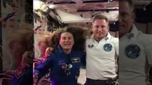 Анна Кикина прибыла на МКС