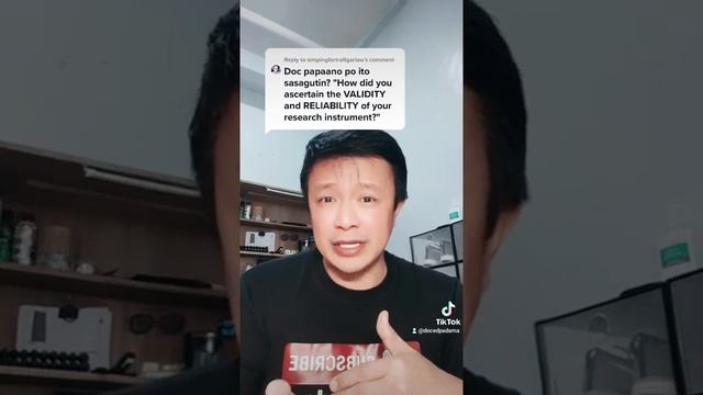 HOW TO ASCERTAIN THE VALIDITY AND RELIABILITY OF YOUR RESEARCH INSTRUMENT? смотреть онлайн