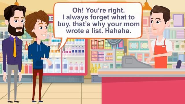 Everyday English Conversation (At the store - going shopping - gifts) English Conversation Practice