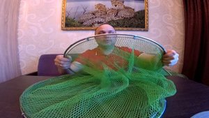 правильный рыболовный садок и головной убор