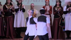 Народный ансамбль кавказского танца "Цветы Кавказа" танец "Дружба народов"