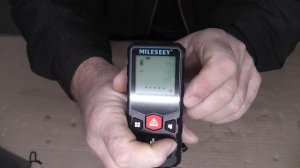 Лазерная рулетка MILESEEY X5 с Alixpress.  Небольшая распаковка, обзор функций и тест дальномера