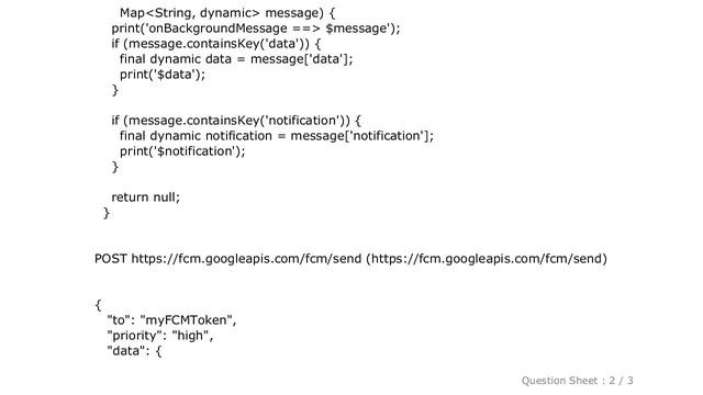 iOS : Flutter - Firebase Cloud Messaging, Data Message is not received on iOS смотреть онлайн