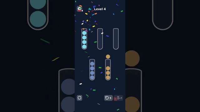 Sort Color Balls - puzzle game