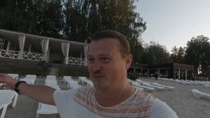 Кемпинг на пляже Огонь, Балтым, возле Екатеринбурга.