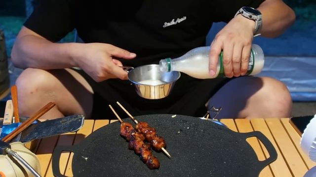 비가 너무 많이와서 걱정 가득 폭우캠핑! 새텐트 새타프 첫 피칭하던 날! 가성비 좋은 캠플