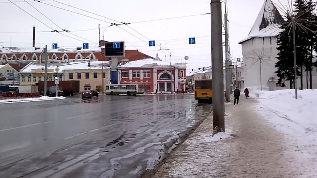 Nokia C6-01 видео, г.Ярославль, пл. Богоявления смотреть онлайн