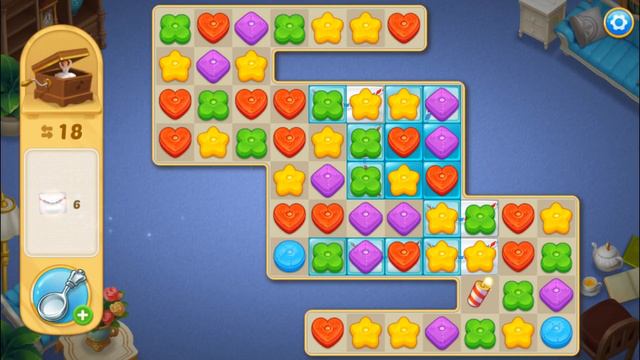 Matchington Mansion прохождение #10 (уровни 62-71) Бессовестный Рекс и игры с Pro100 кошечкой смотреть онлайн