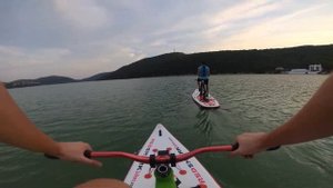 ВОДНЫЙ ВЕЛОСИПЕД БАЙКСЁРФ! Прокатился на вело-сапборде