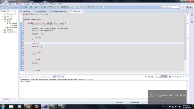 Identificar números pares usando SWITCH en java смотреть онлайн