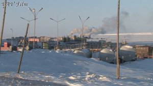 Экспедиция на дизельном ГАЗ-66 в городе Певек