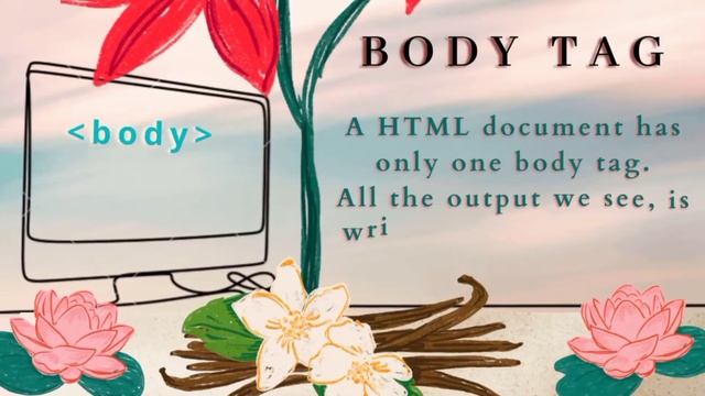 Html basic syntax, html tag, head tag, meta tags, title tag, body tag, doctype, structure of html