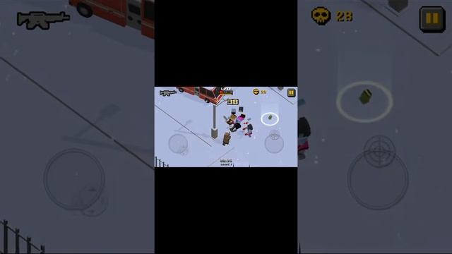 Игра Cube Zombie War смотреть онлайн