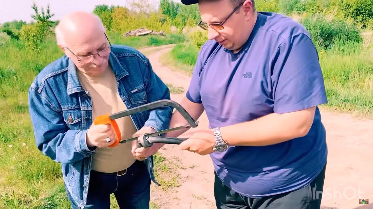 Срезаем груз весом 320 грамм, отламывающий трубки на Рено смотреть онлайн