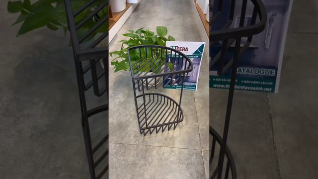 Kệ Góc Treo Tường INOX 304 Mạ Đen Nan Vuông Đúc Đặc TTCERA RGT14 смотреть онлайн