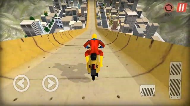 Super Hero Bike Mega Ramp | Spider Hero Impossible Bike Riding - Android GamePlay смотреть онлайн