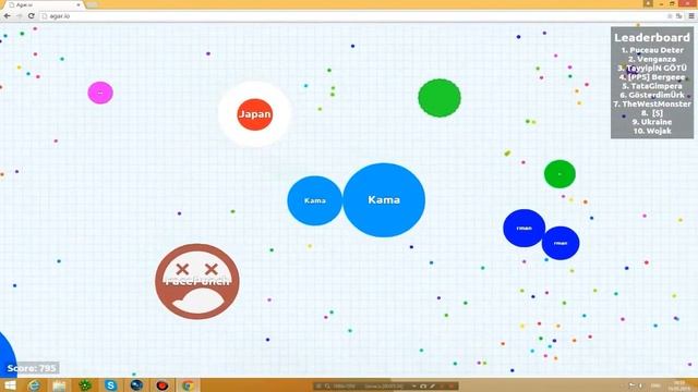 Гайд-Обзор по игре Agar io! смотреть онлайн