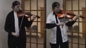 Lady Gaga_ Just Dance - VIOLIN   VIOLA COVER (split scr